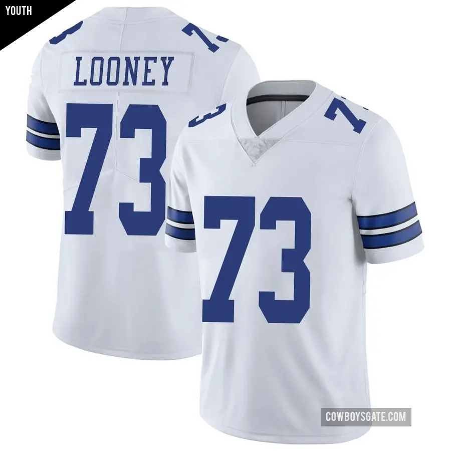 Youth Dallas Cowboys ＃73 Joe Looney White Limited Vapor Untouchable Jersey